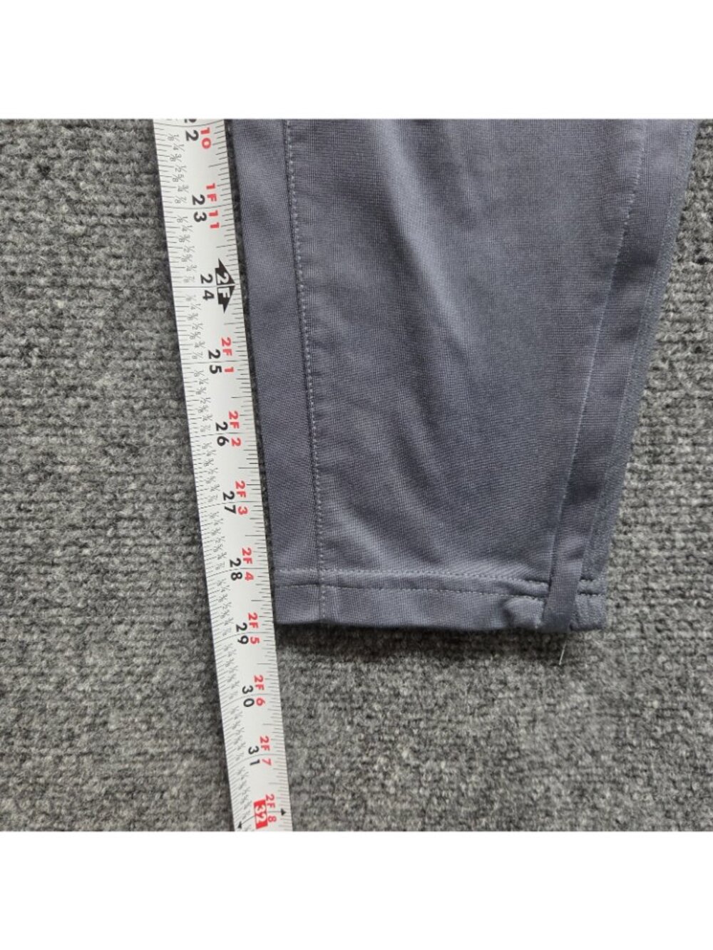 Nike Squad Strike Tech Pants Mens Medium Gray Dri-Fit Training Ankle Zip 619235 - Picture 6 of 12